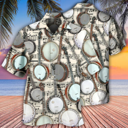 Banjo Music Love Life Is Better With A Banjo - Hawaiian Shirt - Owl Ohh - Owl Ohh