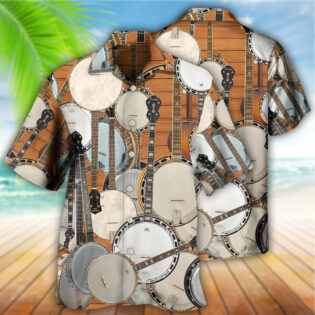 Banjo Music Love Life Style - Hawaiian Shirt - Owl Ohh - Owl Ohh