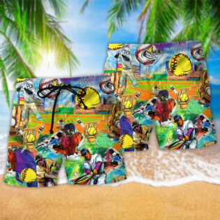 Baseball DoIt With Passion - Beach Short - Owl Ohh - Owl Ohh