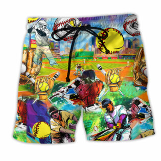Baseball DoIt With Passion - Beach Short - Owl Ohh - Owl Ohh