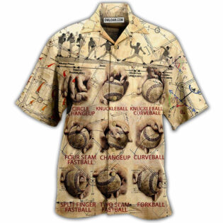 Baseball Pitching Grips Baseball Match - Hawaiian Shirt - Owl Ohh - Owl Ohh
