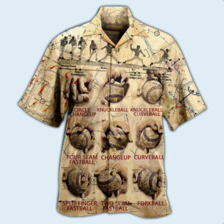 Baseball Pitching Grips Baseball Match - Hawaiian Shirt - Owl Ohh - Owl Ohh