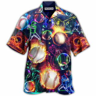 Baseball The Others Chase My Ball Funny Fire - Hawaiian Shirt - Owl Ohh - Owl Ohh
