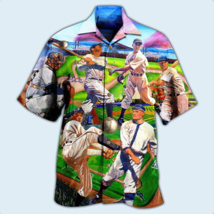 Baseball Vintage Players Your Passion - Hawaiian Shirt - Owl Ohh - Owl Ohh