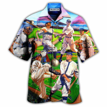 Baseball Vintage Players Your Passion - Hawaiian Shirt - Owl Ohh - Owl Ohh
