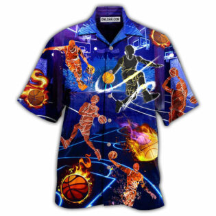 Basketball It's In My DNA - Hawaiian Shirt - Owl Ohh - Owl Ohh