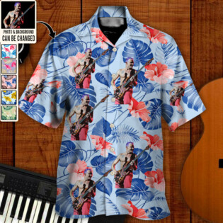 Whatever You Want Tropical Custom Photo - Hawaiian Shirt - Personalized Photo Gifts-Owl Ohh