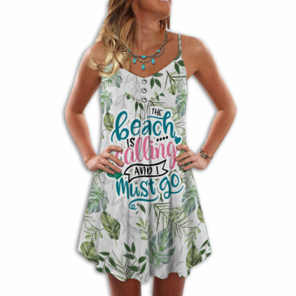 Beach Calling Must Go - Summer Dress - Owl Ohh - Owl Ohh