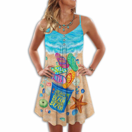 Beach Flip Flop Starfish - Summer Dress - Owl Ohh - Owl Ohh