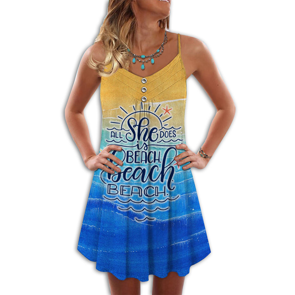 Beach Girl Love The Sun - Summer Dress - Owl Ohh - Owl Ohh