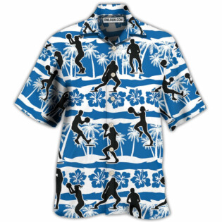 Netball Beach Tropical Floral - Hawaiian Shirt - Owl Ohh for men and women, kids - Owl Ohh