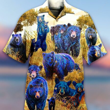 Bear Love Animals - Hawaiian Shirt - Owl Ohh - Owl Ohh