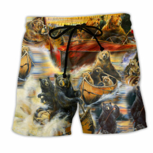 Bear Whatever Floats Your Boats - Beach Short - Owl Ohh - Owl Ohh
