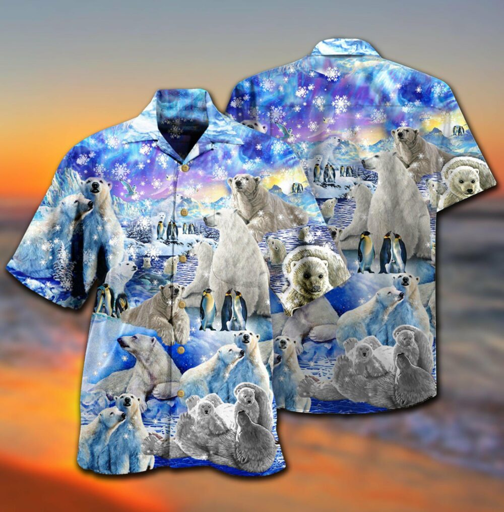 Bear Always Make Me Happy Humans Make My Head Hurt - Hawaiian Shirt - Owl Ohh - Owl Ohh
