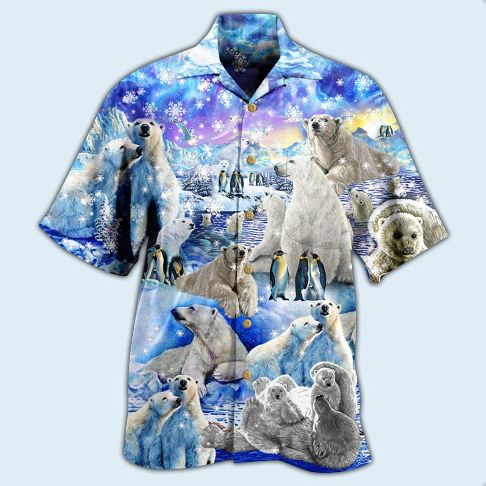 Bear Always Make Me Happy Humans Make My Head Hurt - Hawaiian Shirt - Owl Ohh - Owl Ohh