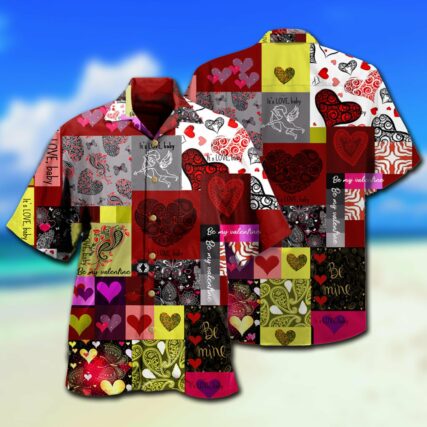 Women's Day, Valentine Gift Beautiful Heart Paisley - Hawaiian Shirt - Owl Ohh - Owl Ohh