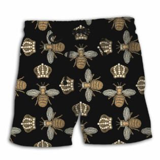 Bee Sweet Like Honey - Beach Short - Owl Ohh - Owl Ohh