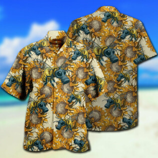 Bee Bees Fly Everywhere And Sunflowers - Hawaiian Shirt - Owl Ohh - Owl Ohh