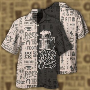 Beer It's Beer O'clock Classic Style - Hawaiian shirt - Owl Ohh - Owl Ohh