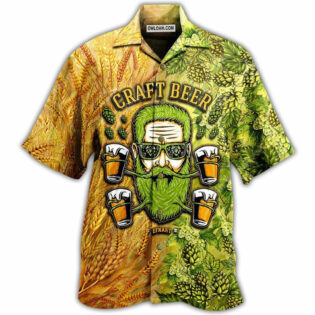 Beer Drink First Think Later - Hawaiian Shirt - Owl Ohh - Owl Ohh