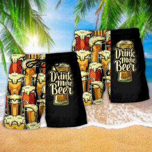 Beer Favorite Colorful - Beach Short - Owl Ohh - Owl Ohh