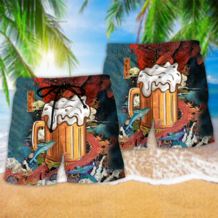 Beer Favorite Cool Style - Beach Short - Owl Ohh - Owl Ohh