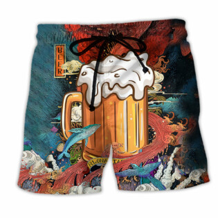 Beer Favorite Cool Style - Beach Short - Owl Ohh - Owl Ohh