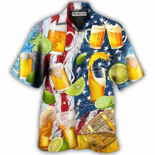 Beer Independence Day - Hawaiian Shirt - Owl Ohh - Owl Ohh