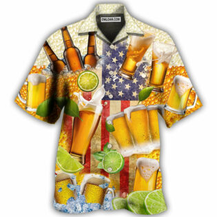 Beer Independence Day America - Hawaiian Shirt - Owl Ohh - Owl Ohh