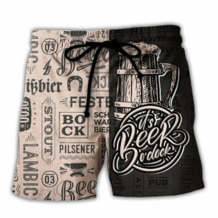 Beer It's Beer Lover - Beach Short - Owl Ohh