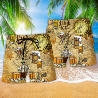 Beer Life Is Better With Beer - Beach Short - Owl Ohh - Owl Ohh