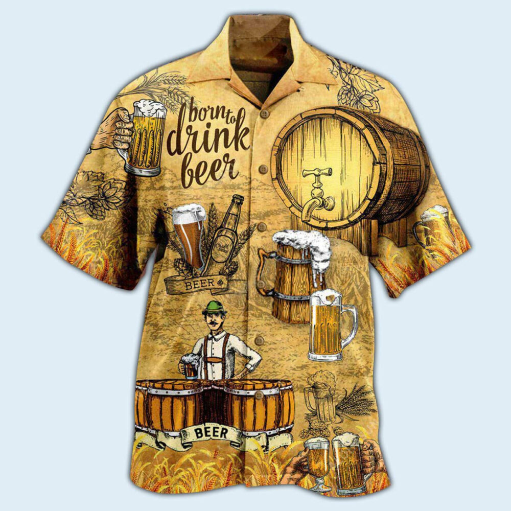Beer Life Is Better With Beer Bow Drink Beer - Hawaiian Shirt - Owl Ohh - Owl Ohh