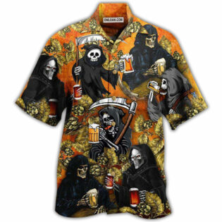 Beer Relax I Am Just Here For The Beer - Hawaiian Shirt - Owl Ohh - Owl Ohh