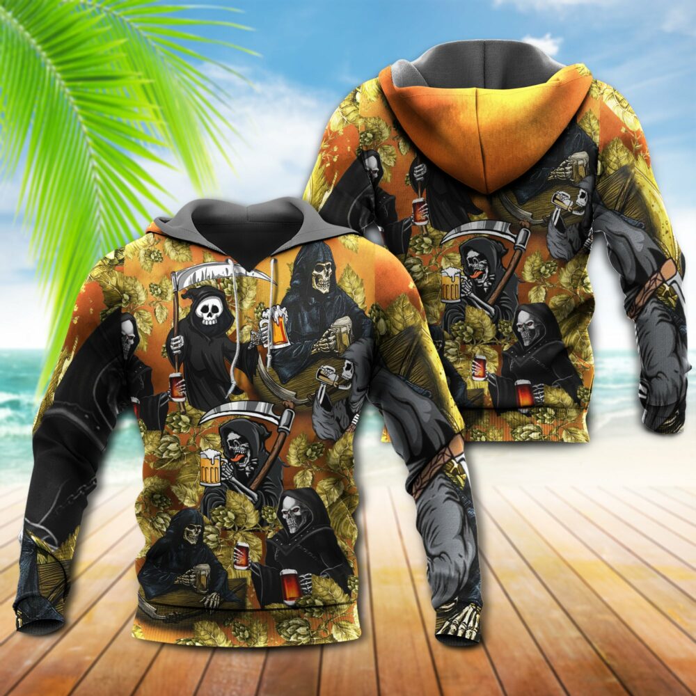 Beer Relax I Am Just Here For The Beer - Hoodie - Owl Ohh - Owl Ohh