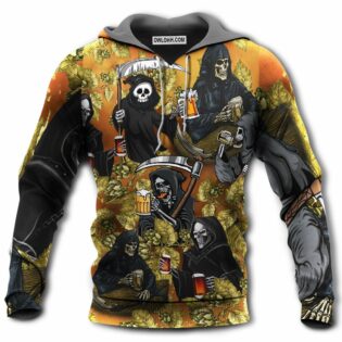 Beer Relax I Am Just Here For The Beer - Hoodie - Owl Ohh - Owl Ohh