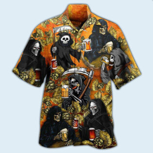 Beer Relax I Am Just Here For The Beer - Hawaiian Shirt - Owl Ohh - Owl Ohh