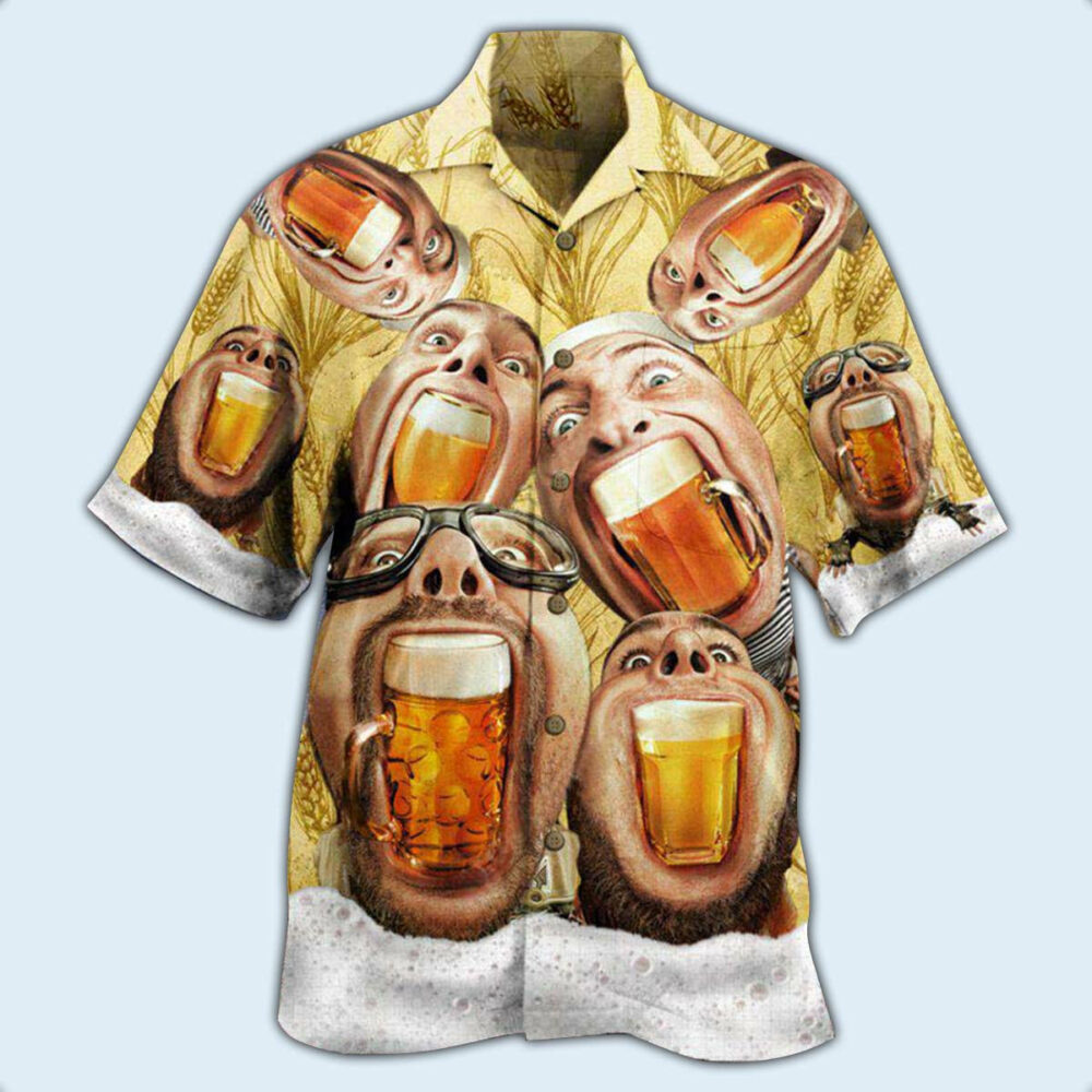 Beer Wish You Were Beer - Hawaiian Shirt - Owl Ohh - Owl Ohh