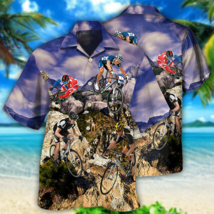 Bike Mountain So Cool - Hawaiian Shirt - Owl Ohh - Owl Ohh