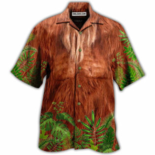 Bigfoot Hair Don't Care - Hawaiian Shirt - Owl Ohh - Owl Ohh
