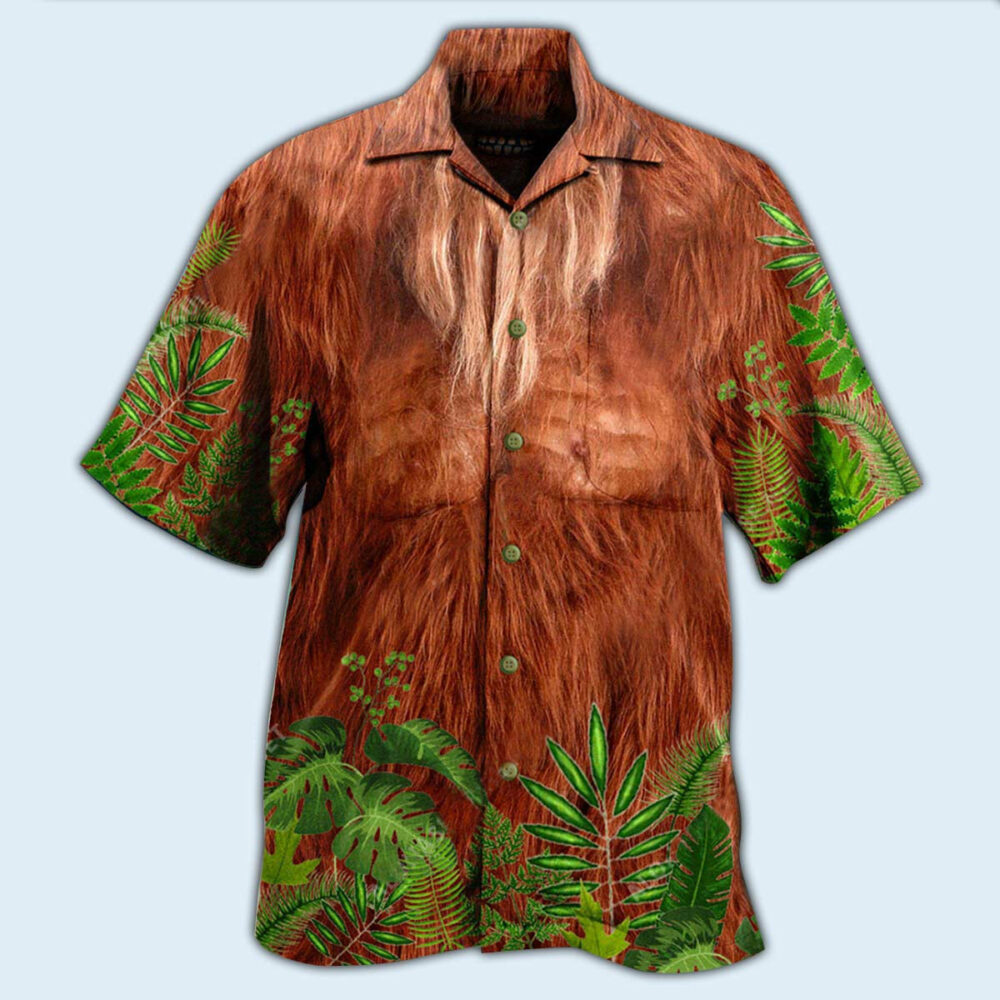 Bigfoot Hair Don't Care - Hawaiian Shirt - Owl Ohh - Owl Ohh