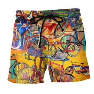 Bike All I Need Is A Bike - Beach Short - Owl Ohh - Owl Ohh