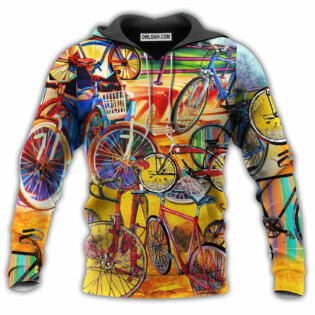 Bike All I Need Is A Bike - Hoodie - Owl Ohh - Owl Ohh