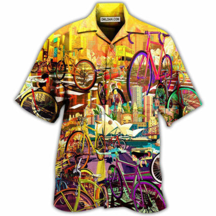 Bike Can Take Me Anywhere - Hawaiian Shirt - Owl Ohh - Owl Ohh