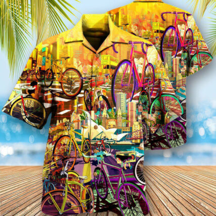 Bike Can Take Me Anywhere - Hawaiian Shirt - Owl Ohh - Owl Ohh