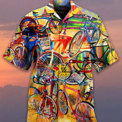 Bike All I Need Is A Bike - Hawaiian Shirt - Owl Ohh - Owl Ohh