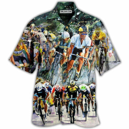 Bike Just Enjoy The Ride Road Bicycle Racing So Funny - Hawaiian Shirt - Owl Ohh - Owl Ohh