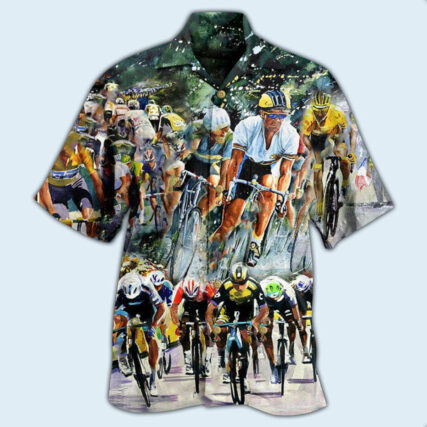 Bike Just Enjoy The Ride Road Bicycle Racing So Funny - Hawaiian Shirt - Owl Ohh - Owl Ohh