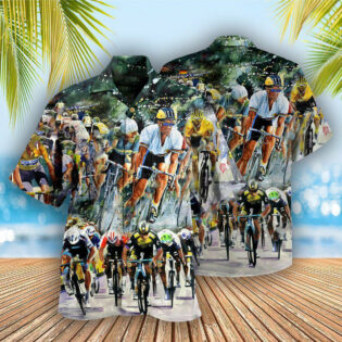 Bike Just Enjoy The Ride Road Bicycle Racing So Funny - Hawaiian Shirt - Owl Ohh - Owl Ohh