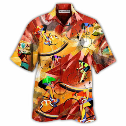 Bike Real Men Dont Need MotorBicycle - Hawaiian Shirt - Owl Ohh - Owl Ohh