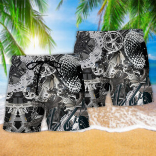 Bike When In Doubt Pedal It Out Bicycle - Beach Short - Owl Ohh - Owl Ohh